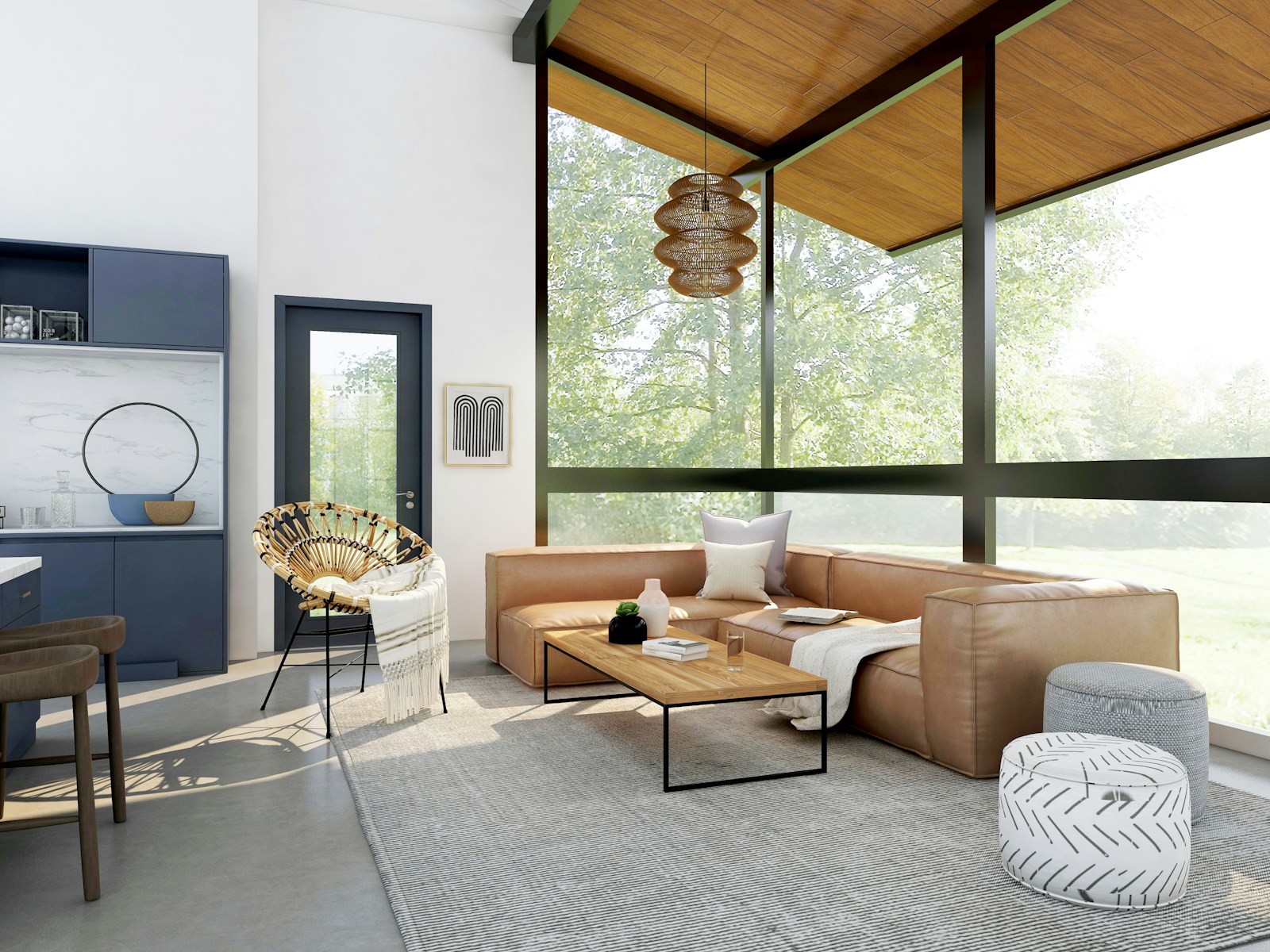Curvo Residences — interior design concept